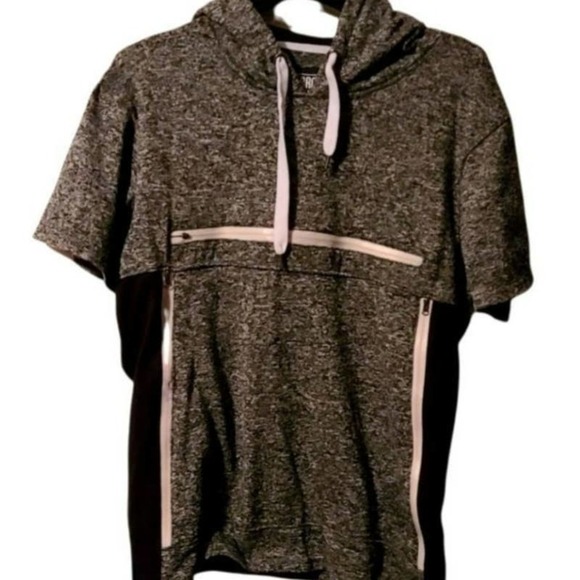 Brooklyn Xpress size large short sleeve hoodie mens - Picture 1 of 5